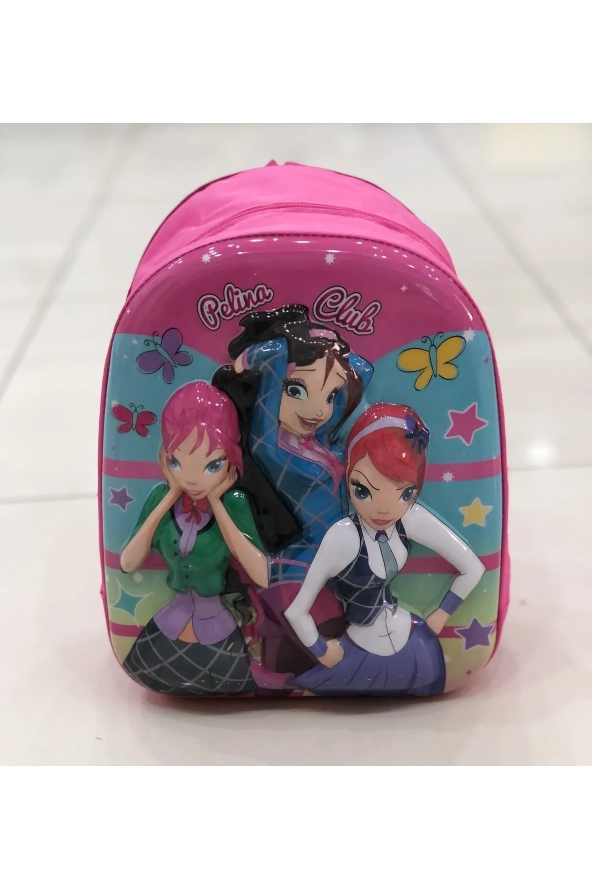5d Kabartmalı Anaokulu Kreş Ve Günlük Kullanım Çantası Pelina Club Sırt Çantası 2-5 Yaş